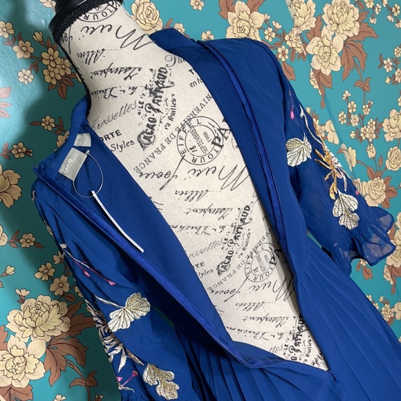 ASOS Embroidery Ruffle Dress - Picture 7 of 8